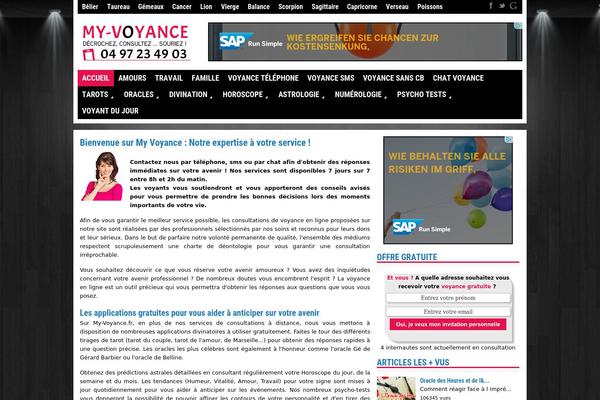 my-voyance.fr site used Scipio
