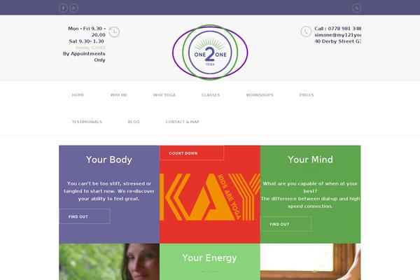 Beautyou theme site design template sample