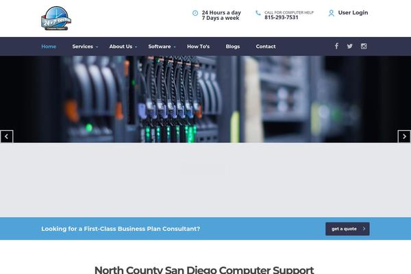 my247techs.com site used My247techs