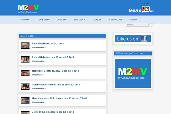 Continuum theme site design template sample