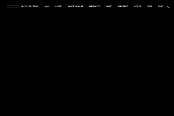 Vanguard theme site design template sample