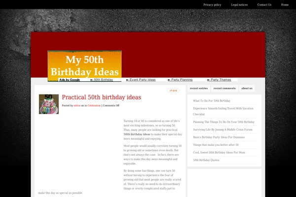 Influx theme site design template sample