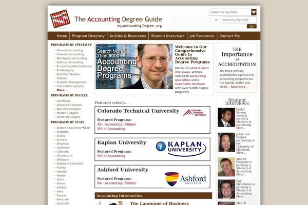 myaccountingdegree.org site used Helen