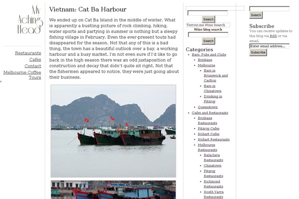 Site using Geo Mashup plugin