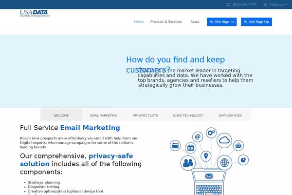 SEOWP theme site design template sample