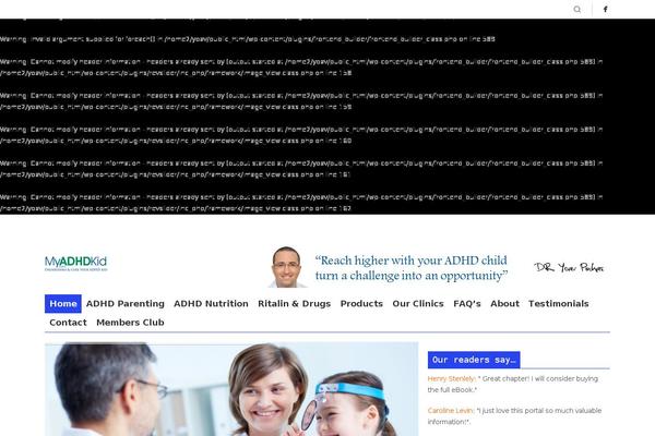 Site using Frontend_builder plugin