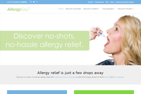 Simplicity2 theme site design template sample