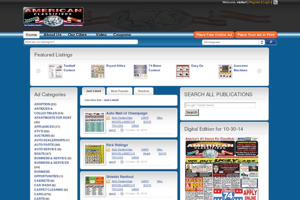 Amclass theme site design template sample