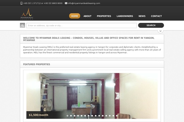 Freehold theme site design template sample