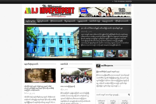 Site using Category Posts Widget plugin
