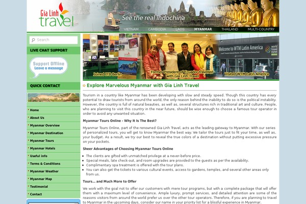 myanmartoursonline.com site used Gialinh