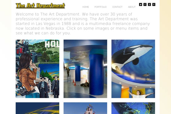 ArtWorkResponsive theme site design template sample