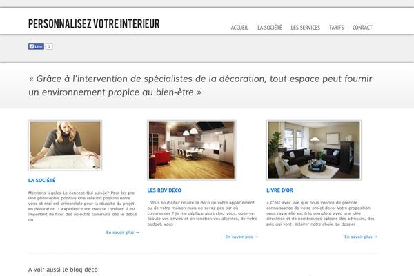 WP Opulus theme site design template sample