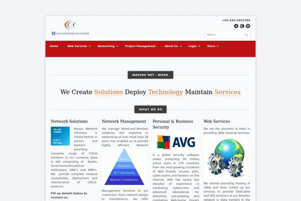 office theme site design template sample