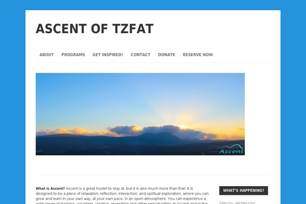 Site using Embed Facebook plugin