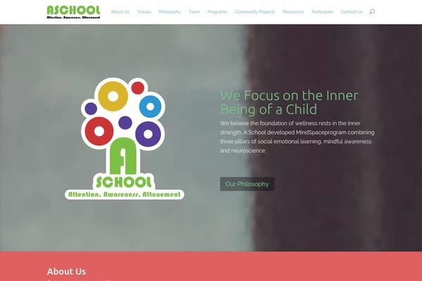Divi theme site design template sample