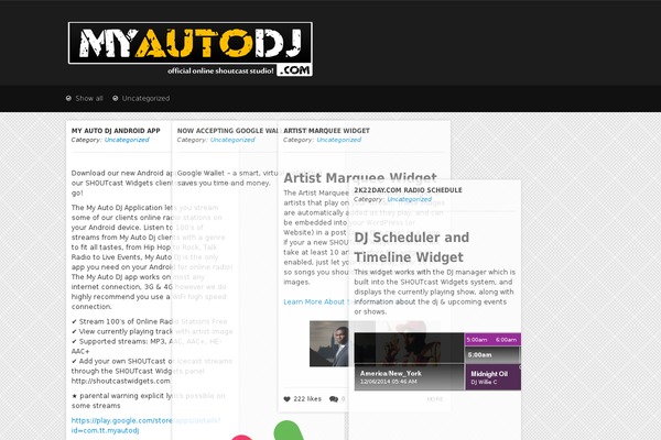 Extragrid theme site design template sample