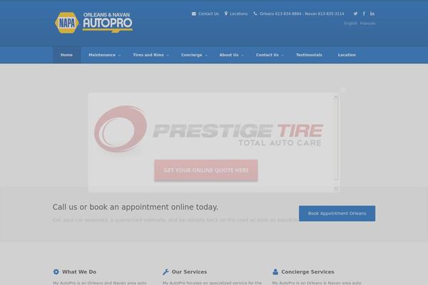 myautopro.ca site used Wpex-pytheas-child