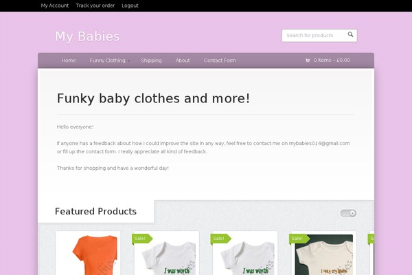 Wootique theme site design template sample