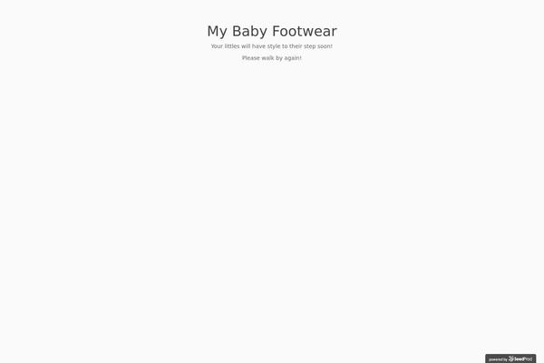 mybabyfootwear.com site used Barberry