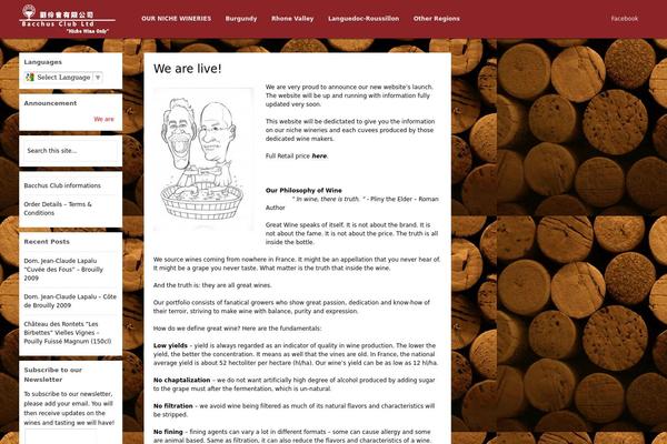 Collection theme site design template sample