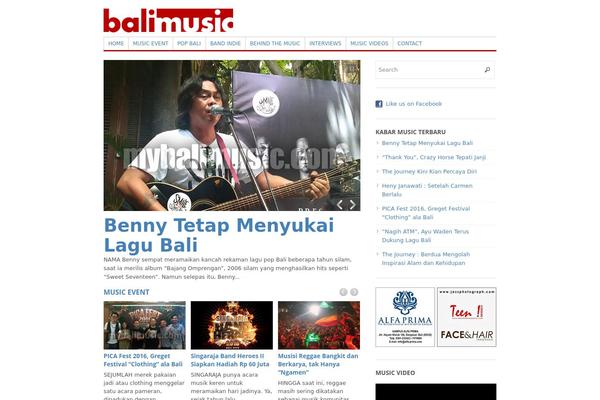 Max Magazine theme site design template sample