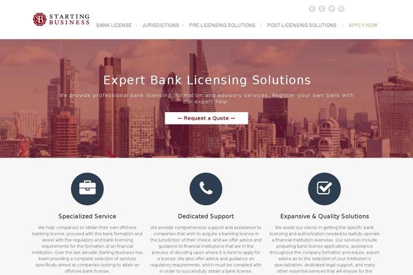 Rocco theme site design template sample
