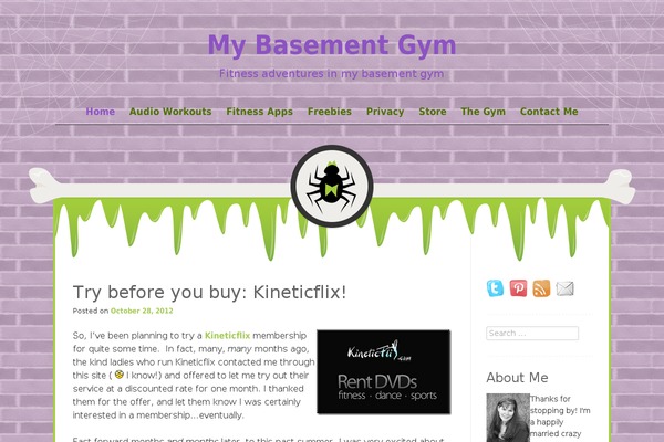 Site using Dailymile Widgets plugin