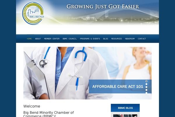 Site using Connections Business Directory plugin