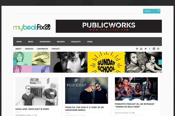Columns theme site design template sample