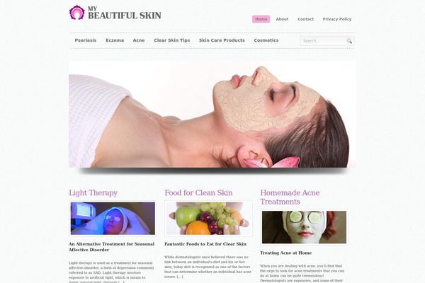 Daylight theme site design template sample