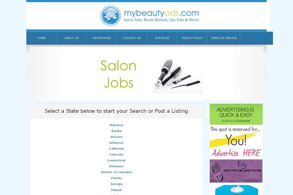 Ct theme site design template sample