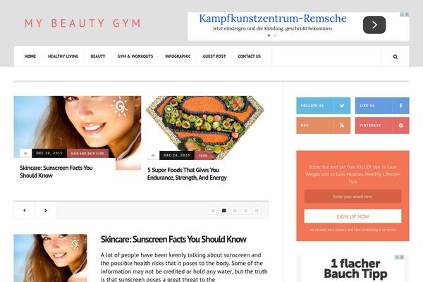 Site using Td-newsletter plugin