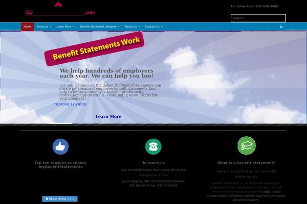 Canvas theme site design template sample