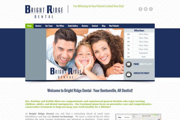 Doctor theme site design template sample