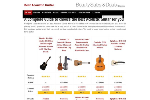 aazon theme websites examples