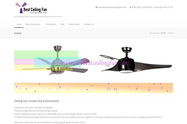 Astrum theme site design template sample