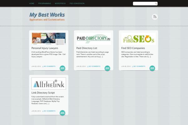 Amandalite theme site design template sample