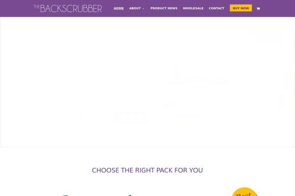 Roots theme site design template sample