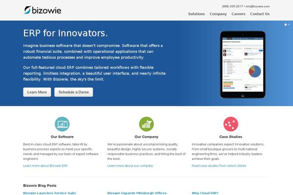mybizowie.com site used Bizowie