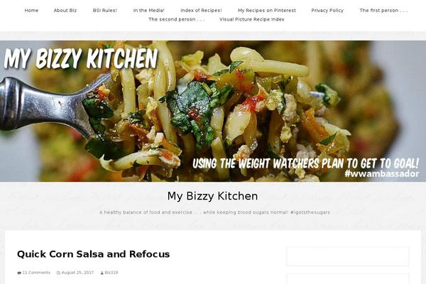 mybizzykitchen.com site used Savor