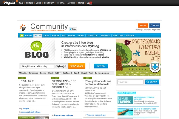 Nexus Child theme site design template sample