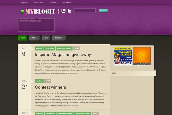 Cherrytruffle theme site design template sample