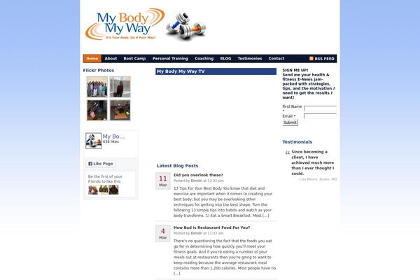 WP Remix theme site design template sample