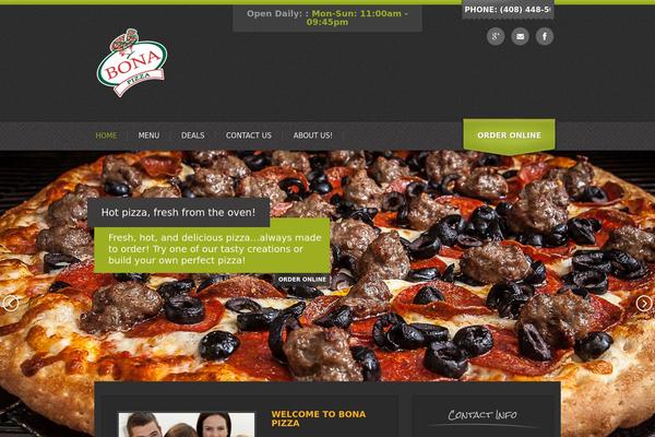 Site using Easy-restaurant-menu-manager plugin