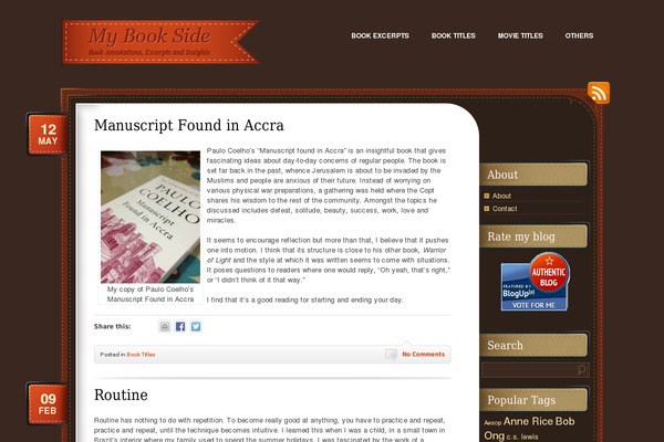 ChocoTheme theme site design template sample