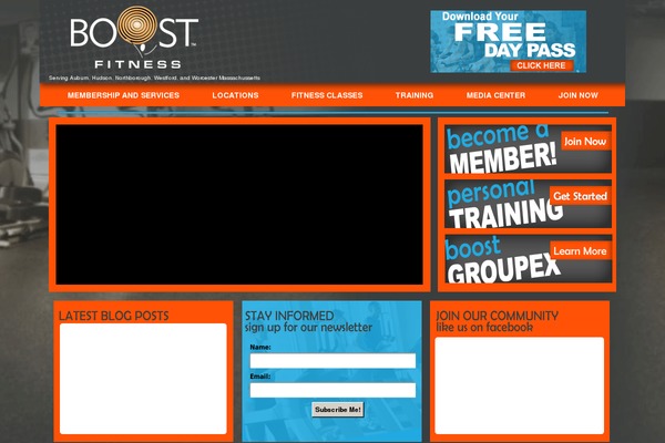 myboostfitness.com site used Boost