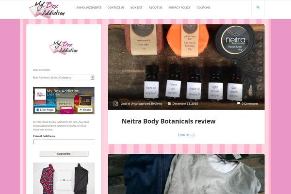 Readable theme site design template sample