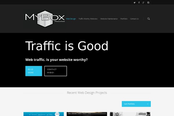 Site using Metro-style-social-widget plugin
