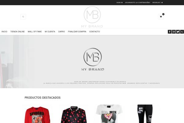 Fame theme site design template sample